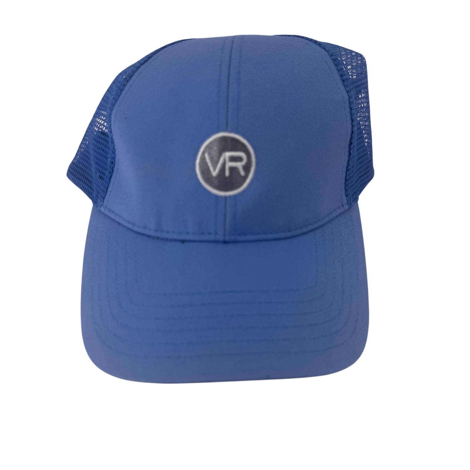 Simms Fishing Products Blue Vr Logo Trucker Hat Snapback Mesh Cap Osfm — image 2 of 7